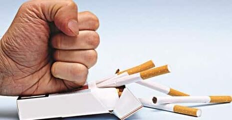 Möglichkeiten, mit Zigaretten aufzuhören
